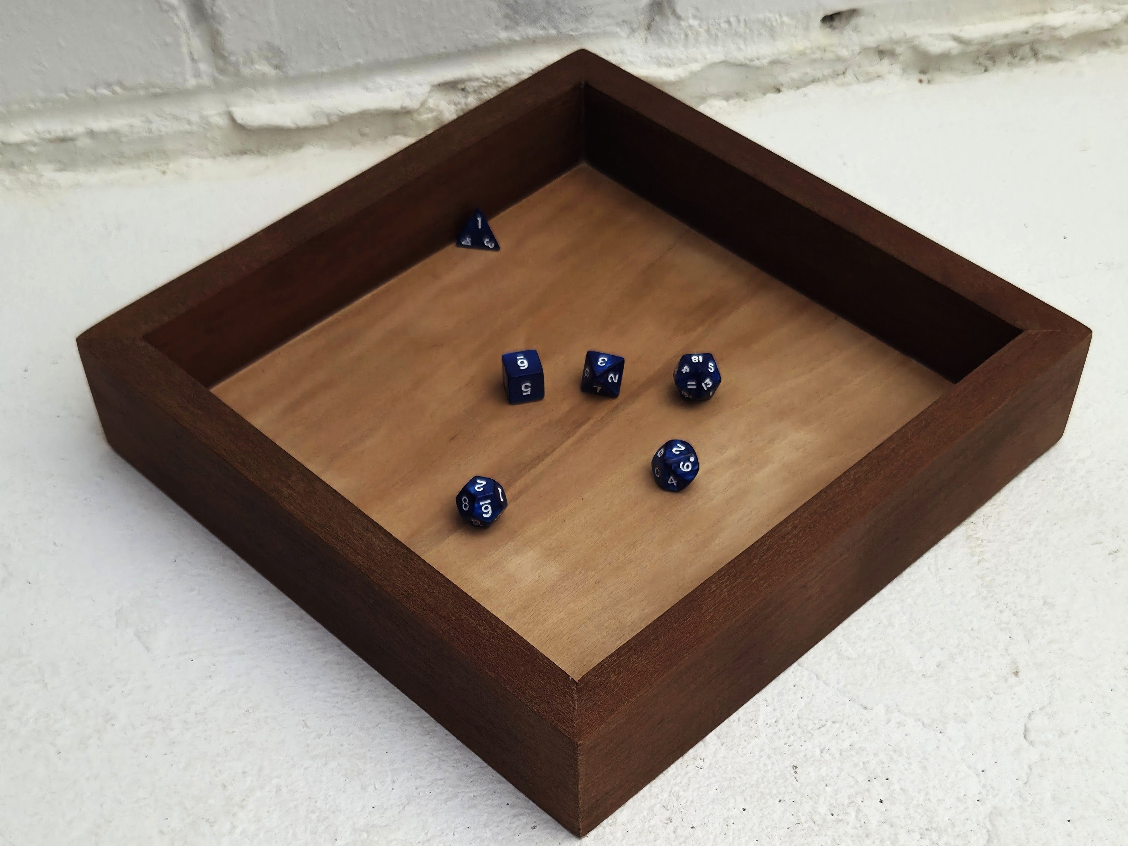 Hardwood Dice Tray