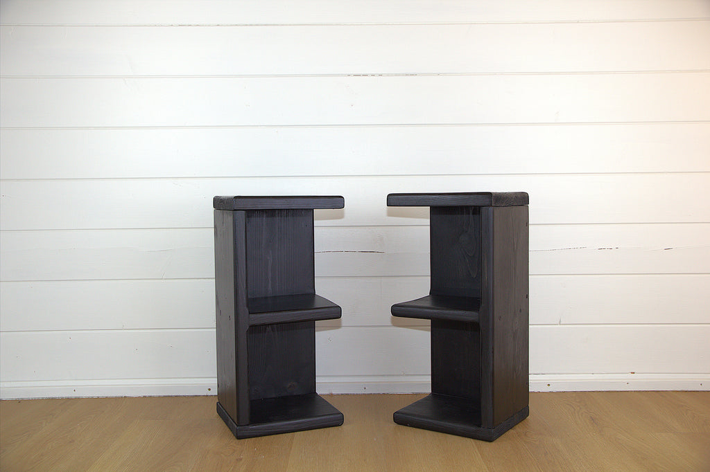 Tower bedside table